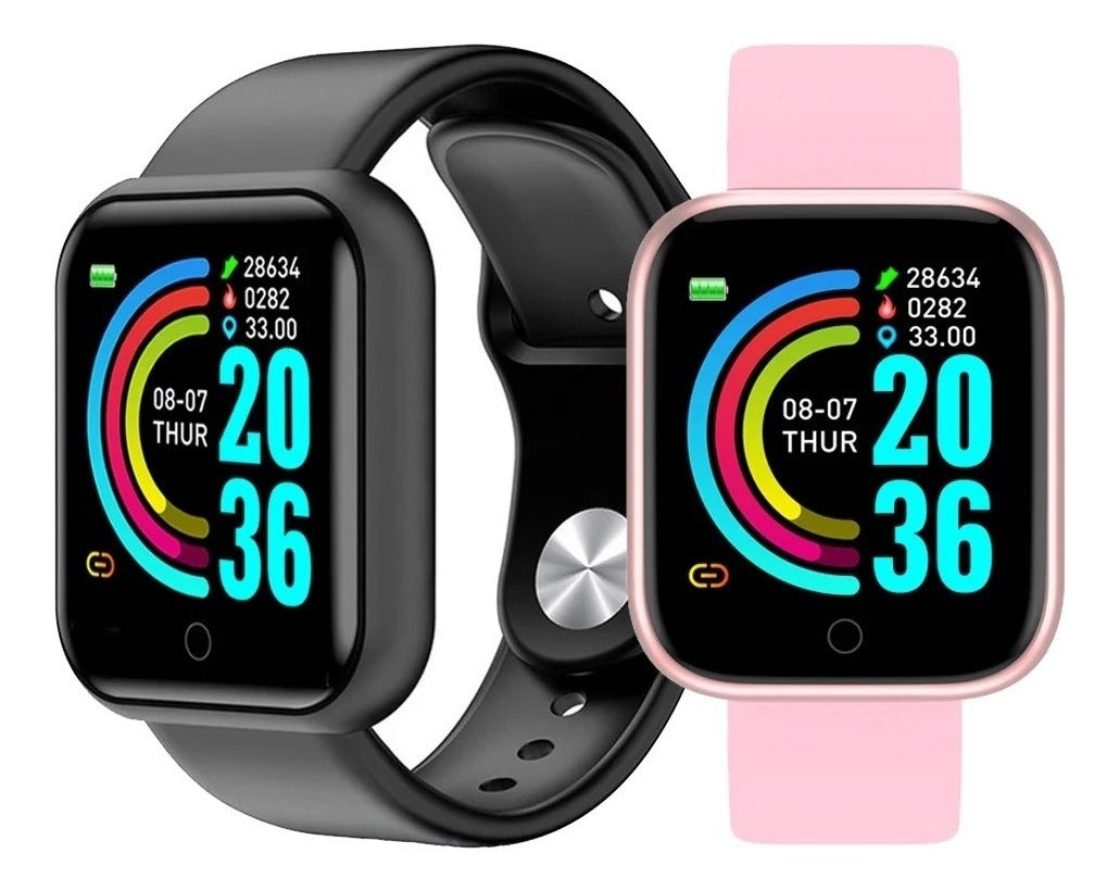 Smartwatch Y68 Ceas Inteligent cu Monitorizare | Meniu în română