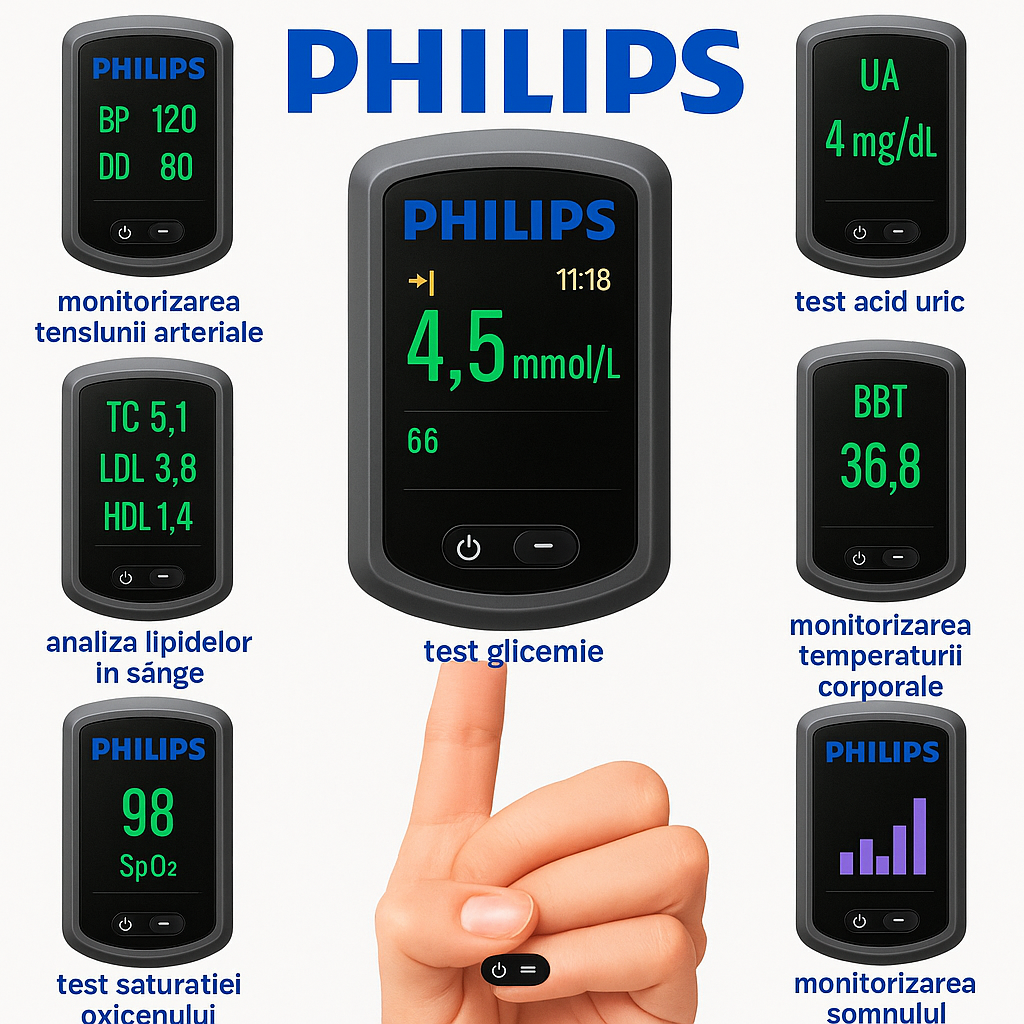 Glucometru cu Laser Philips 2025: Fără Înțepături, Fără Sânge