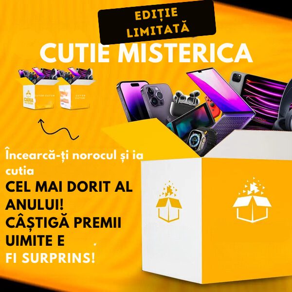 CUTIE MISTERIOASĂ (CUMPĂRĂ 1 PRODUS ȘI PRIMEȘTI 3)