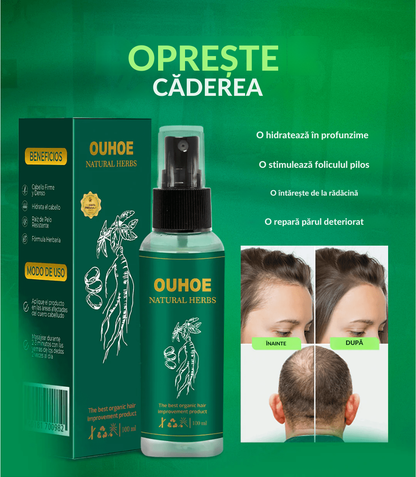 Elhoe Creștere pentru Păr -2x1: Creștere și Controlul Căderii – 100% Natural