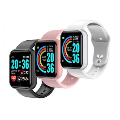 Smartwatch Y68  Ceas Inteligent cu Monitorizare | Meniu în română
