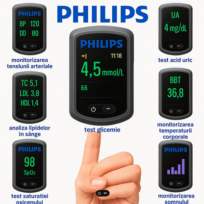 Glucometru cu Laser Philips 2025: Fără Înțepături, Fără Sânge