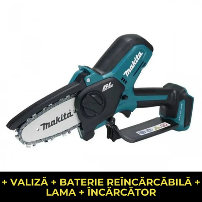 Mini motosapă electrică reîncărcabilă, două baterii + cadouri