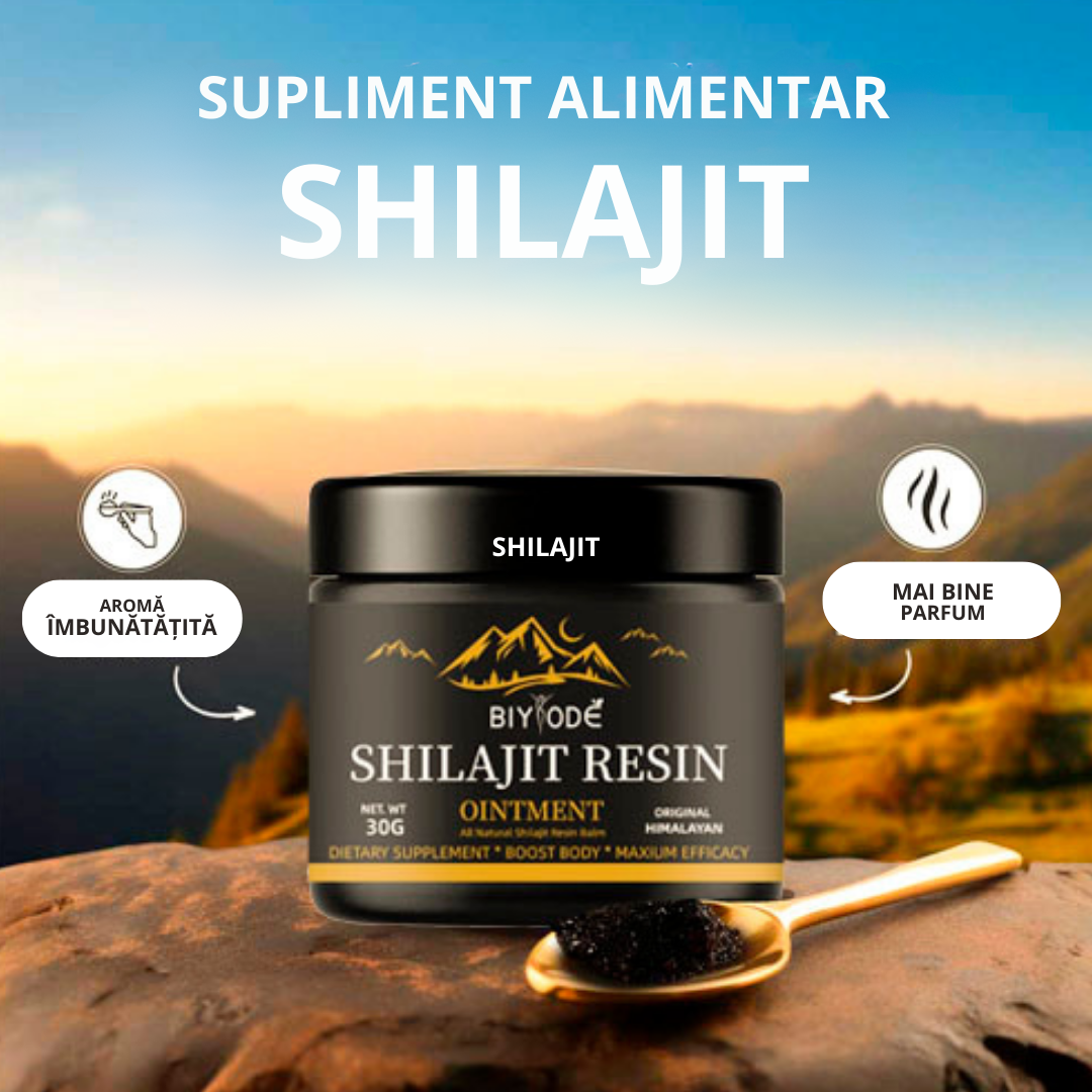 Shilajit 100% Pur 💎 | Sursa de Energie Vitală din Himalaya