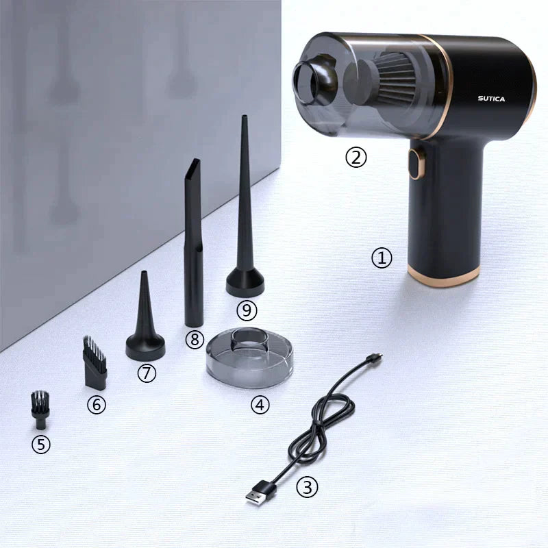 TurboClean™ - Aspirator Puternic 6 ÎN 1 + 2 FILTRE GRATUITE